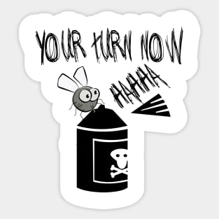evil insect Sticker